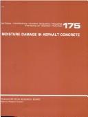 Cover of: Moisture damage in asphalt concrete