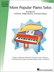 Cover of: More Popular Piano Solos - Level 4: Hal Leonard Student Piano Library (Hal Leonard Student Piano Library (Songbooks))