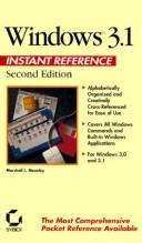 Cover of Windows 3.1 instant reference