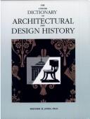 Cover of: The concise dictionary of architectural and design history