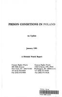 Cover of: Prison conditions in Poland: an update.