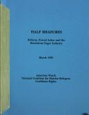 Half measures by Mary Jane Camejo