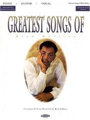 Cover of: Greatest Songs of Rich Mullins