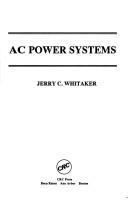 Cover of: AC power systems