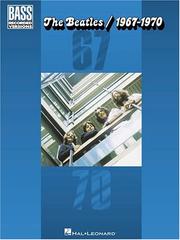 Cover of: The Beatles, 1967-1970 (Bass Recorded Versions) by Beatles.