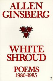 Cover of: White Shroud | Allen Ginsberg