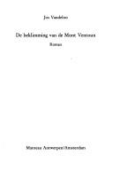 Cover of: De beklimming van de Mont Ventoux: roman