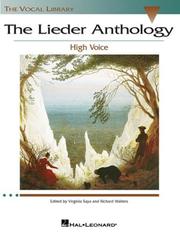 Lieder Anthology - High Voice by Richard Walters, Virginia Saya