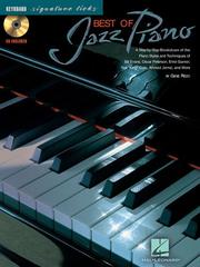Cover of: Best of Jazz Piano by Gene Rizzo