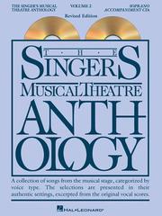 Cover of: The Singer's Musical Theatre Anthology - Volume 2 by Hal Leonard Corp.