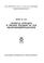 Cover of: Licencja otwarta w prawie polskim na tle prawnoporównawczym