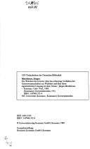 Cover of: Die Wahrheit des Irrtums: über das schwierige Verhältnis der Geisteswissenschaften zur Wahrheit und über ihren eigentümlichen Umgang mit dem Irrtum