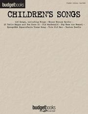 Cover of: Children's Songs: Budget Books