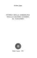 Cover of: Storia della Sardegna dalla Grande Guerra al fascismo