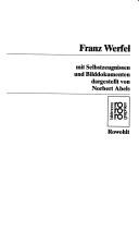 Cover of: Franz Werfel: mit Selbstzeugnissen und Bilddokumenten