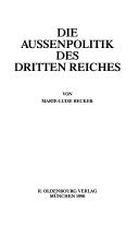 Cover of: Die Aussenpolitik des Dritten Reiches