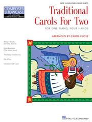 Cover of: Traditional Carols for Two: Hal Leonard Student Piano Library - Composer Showcase