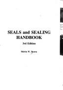 Cover of: Seals and sealing handbook by Melvin W. Brown