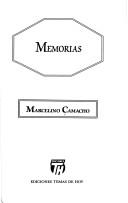 Cover of: Memorias