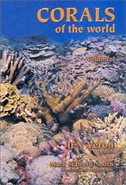 Cover of: Corals of the World, Vol. 1, 2, 3 (in Slip Cover) by J. E. N. Veron