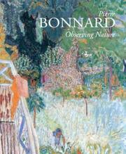 Cover of: Pierre Bonnard by Pierre Bonnard