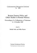 Cover of: Roman eastern policy and other studies in Roman history by edited by Heikki Solin and Mika Kajava.