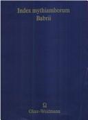 Cover of: Index Mythiamborum Babrii