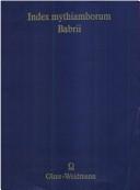 Cover of: Index Mythiamborum Babrii by Francisco Martín García