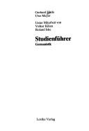 Cover of: Studienführer Germanistik