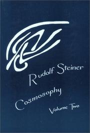 Cover of: Cosmosophy | Rudolf Steiner