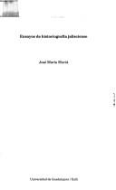Cover of: Ensayos de historiografía jalisciense by Muriá, José María