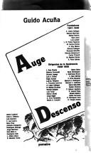 Cover of: Auge descenso by Guido Acuña