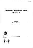 Survey of Nigerian affairs, 1978-79