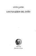 Cover of: Los pasajeros del estío