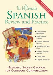 Cover of: The Ultimate Spanish Review and Practice by Ronni L. Gordon, David M. Stillman