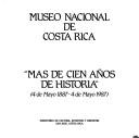 Cover of: Museo Nacional de Costa Rica by Museo Nacional de Costa