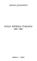 Cover of: Sulla novella italiana: genesi e generi