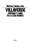 Cover of: Villaverde by Mariano Sánchez Soler