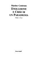Evoluzione e crisi di un paradigma by Marino Centrone