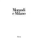Cover of: Morandi e Milano.