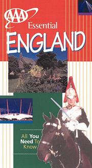 Cover of: AAA Essential Guide: England