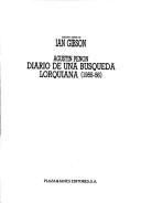 Cover of: Diario de una busqueda lorquiana, 1955-56