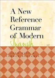 A new reference grammar of modern Spanish by John Butt