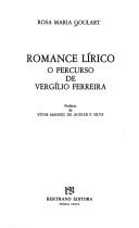 Cover of: Romance lírico: o percurso de Vergílio Ferreira
