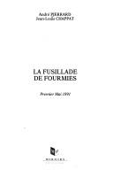 Cover of: La fusillade de Fourmies by André Pierrard