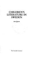 Cover of: Children's literature in Sweden