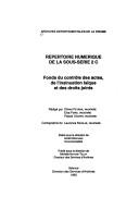 Cover of: Guide des archives des communes de la période révolutionnaire (1788-an VIII)