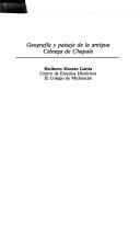 Cover of: Geografía y paisaje de la antigua Ciénega de Chapala by Heriberto Moreno García