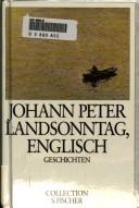 Cover of: Landsonntag, englisch by Johann Peter