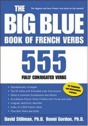 Cover of: The big blue book of French verbs by David M. Stillman